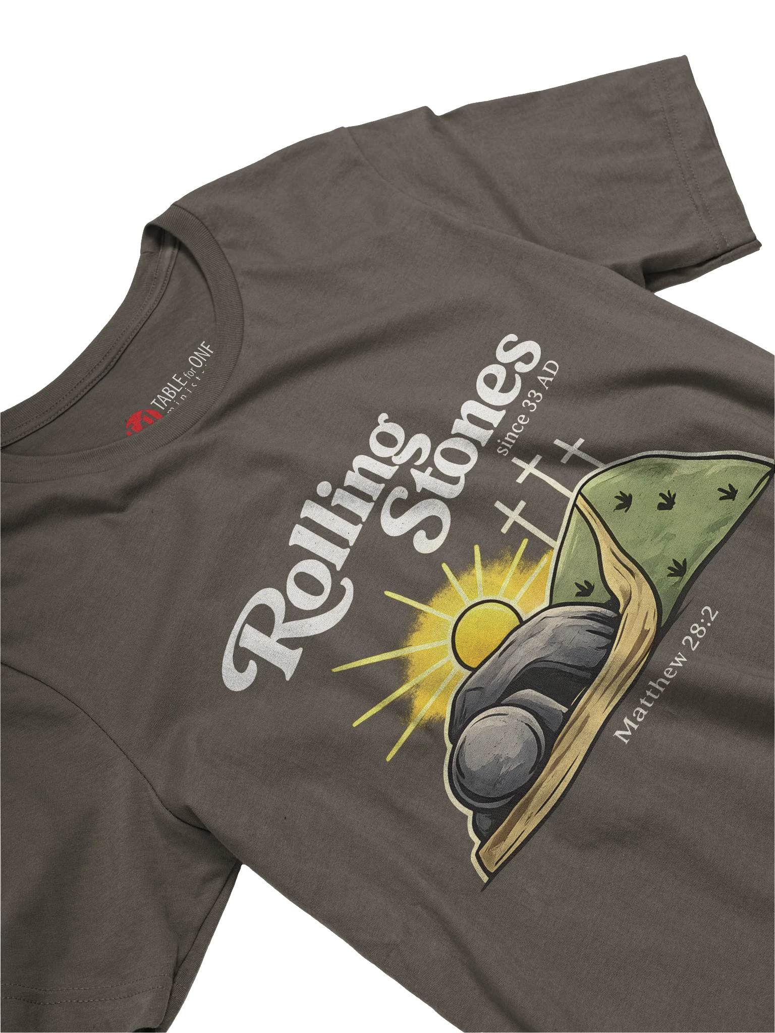 Empty Tomb Christian T Shirt - Matthew 28:2 product image (4)
