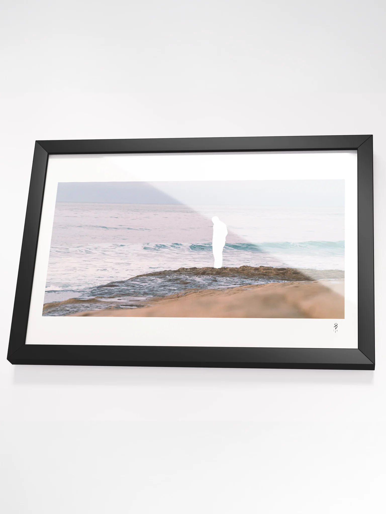 "I Am The Ocean Wave" - Framed Print product image (2)