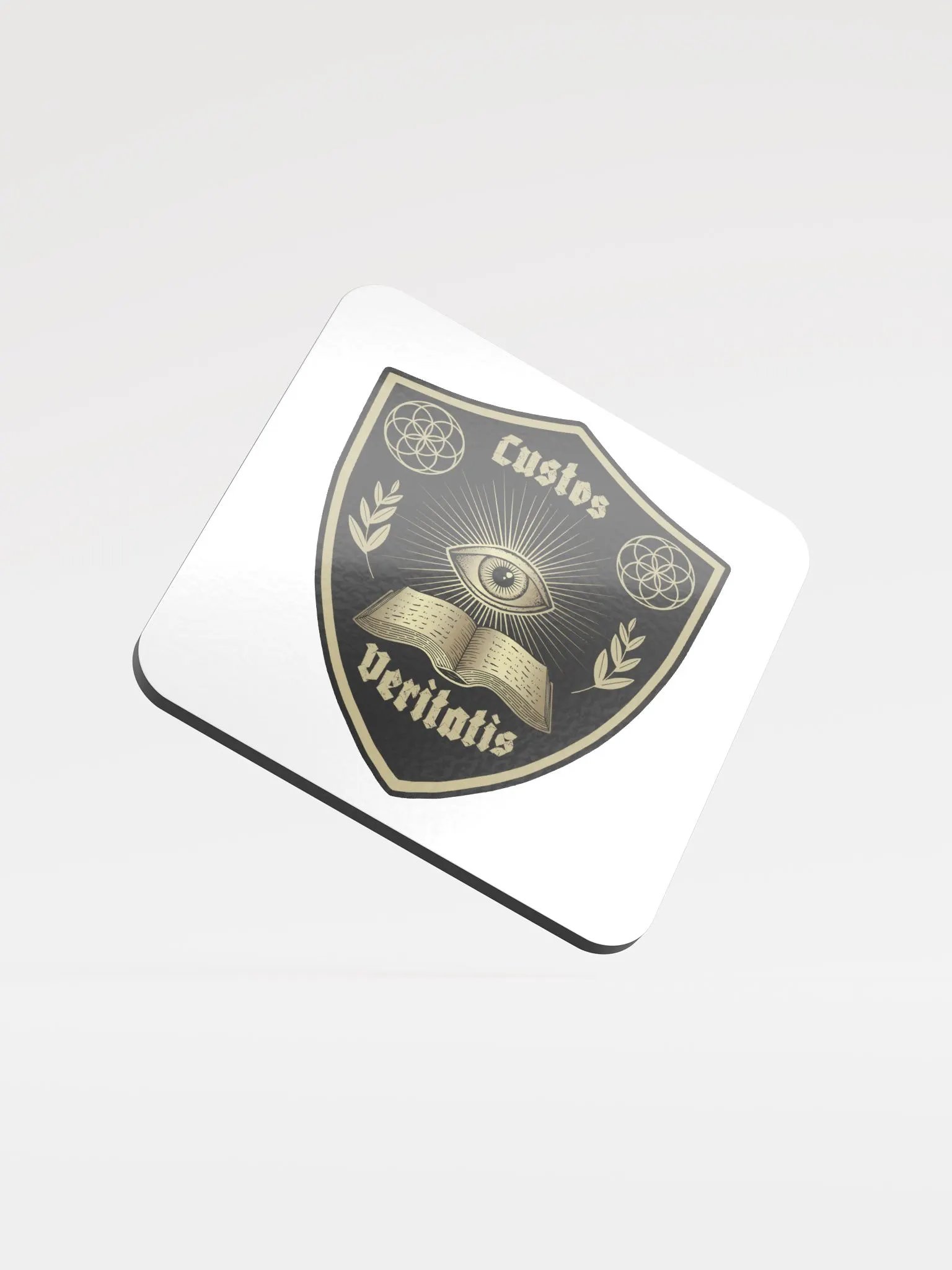 Custos Veritatis Shield Coaster product image (1)