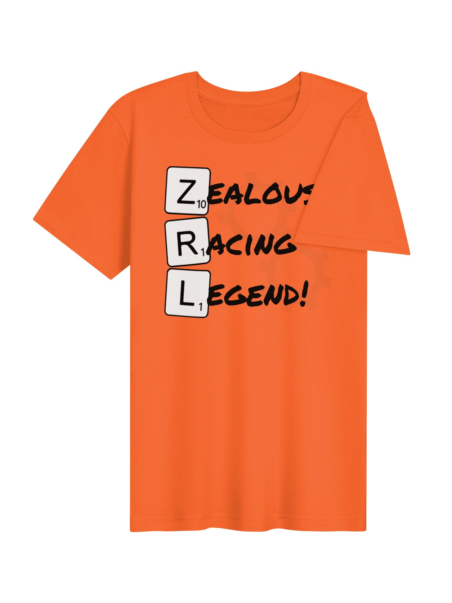 Zealous Racing Legend Orange Tee product image (4)