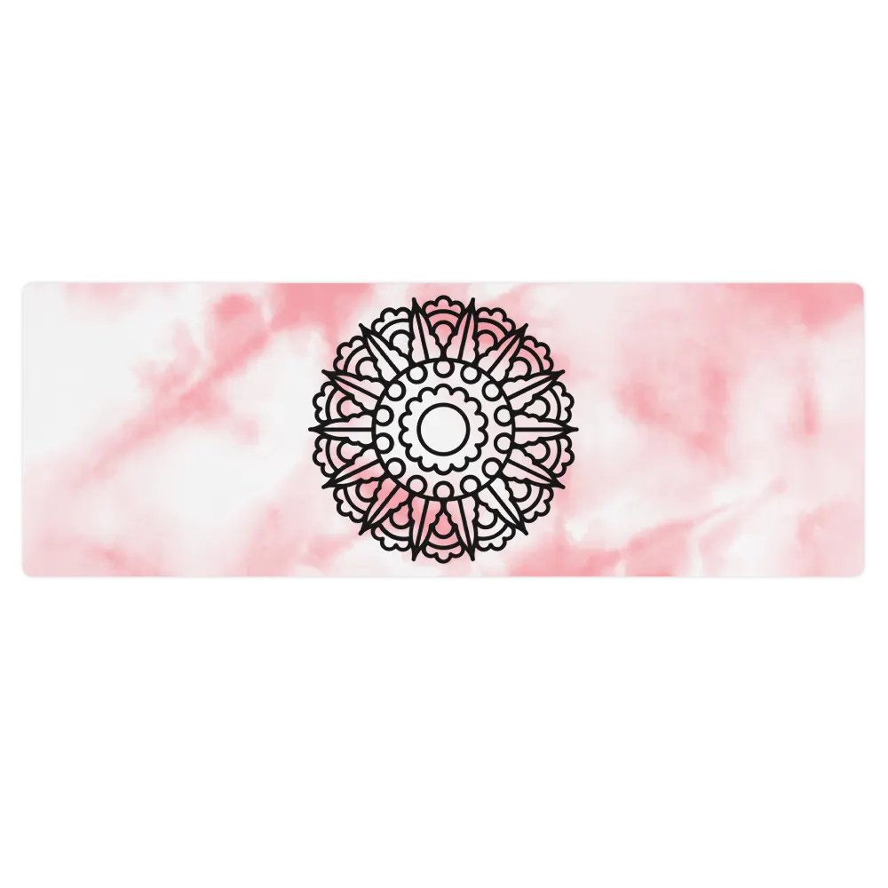 Pink Mandela Yoga Mat product image (2)