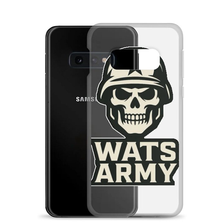 Wats Army Clear Samsung Case product image (24)