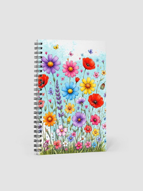Carnet - Coquelicots en fête