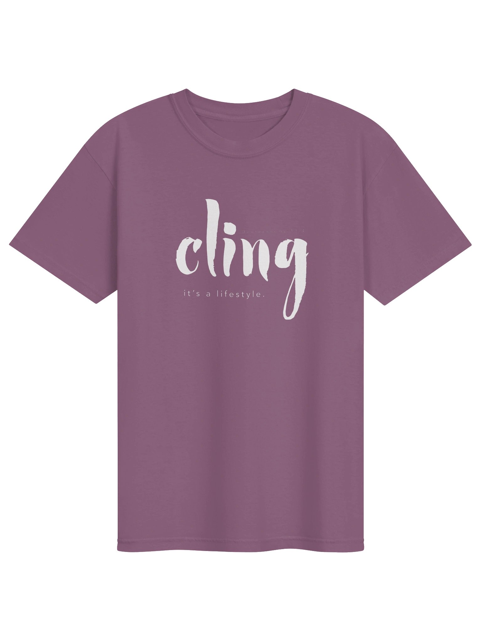 CLING | It's a Lifestyle - Unisex Tee (White Logo) product image (1)