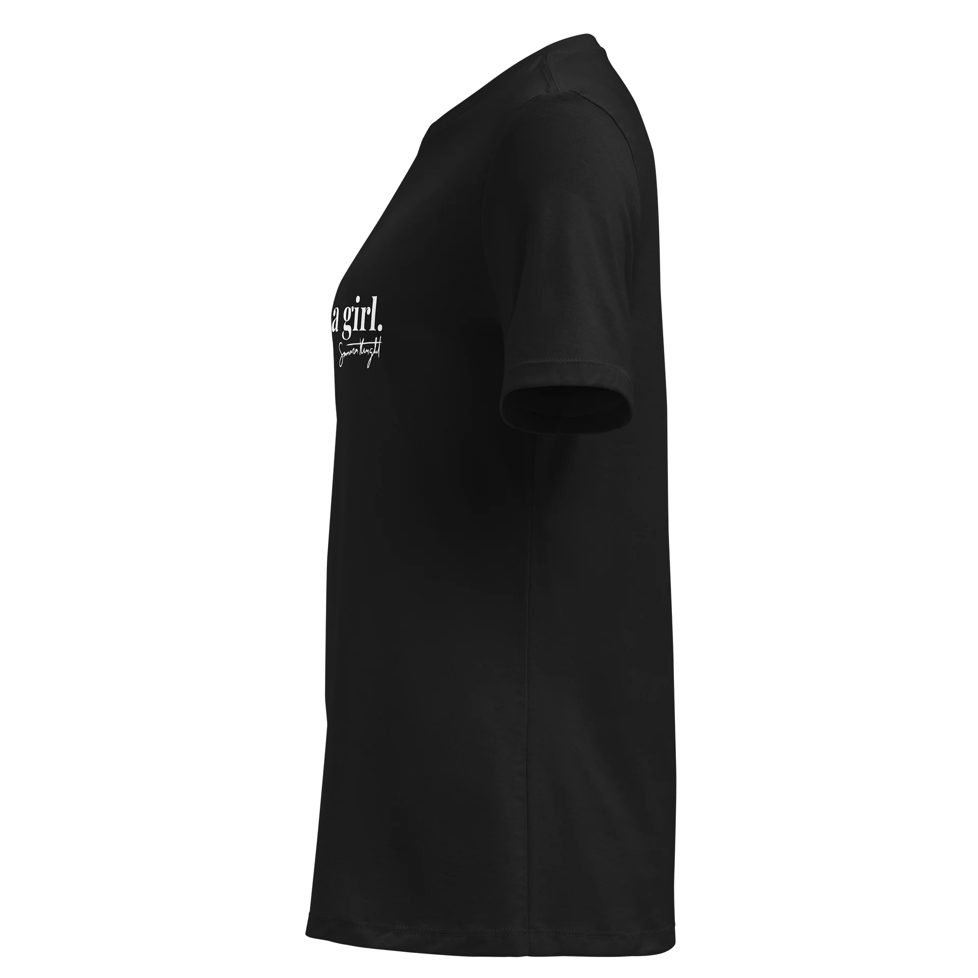 Fight like a girl relaxed fit tee - dark product image (3)