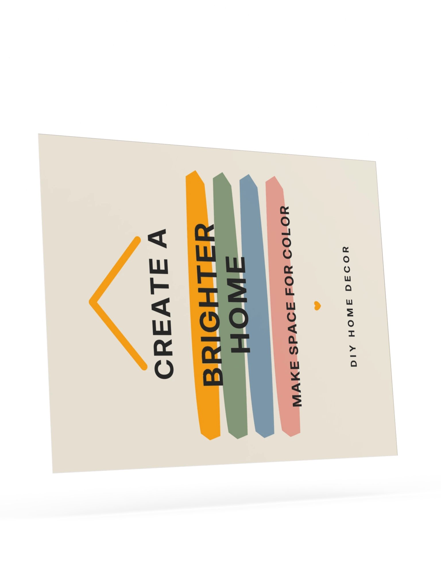 Create a Brighter Home Art Print product image (23)