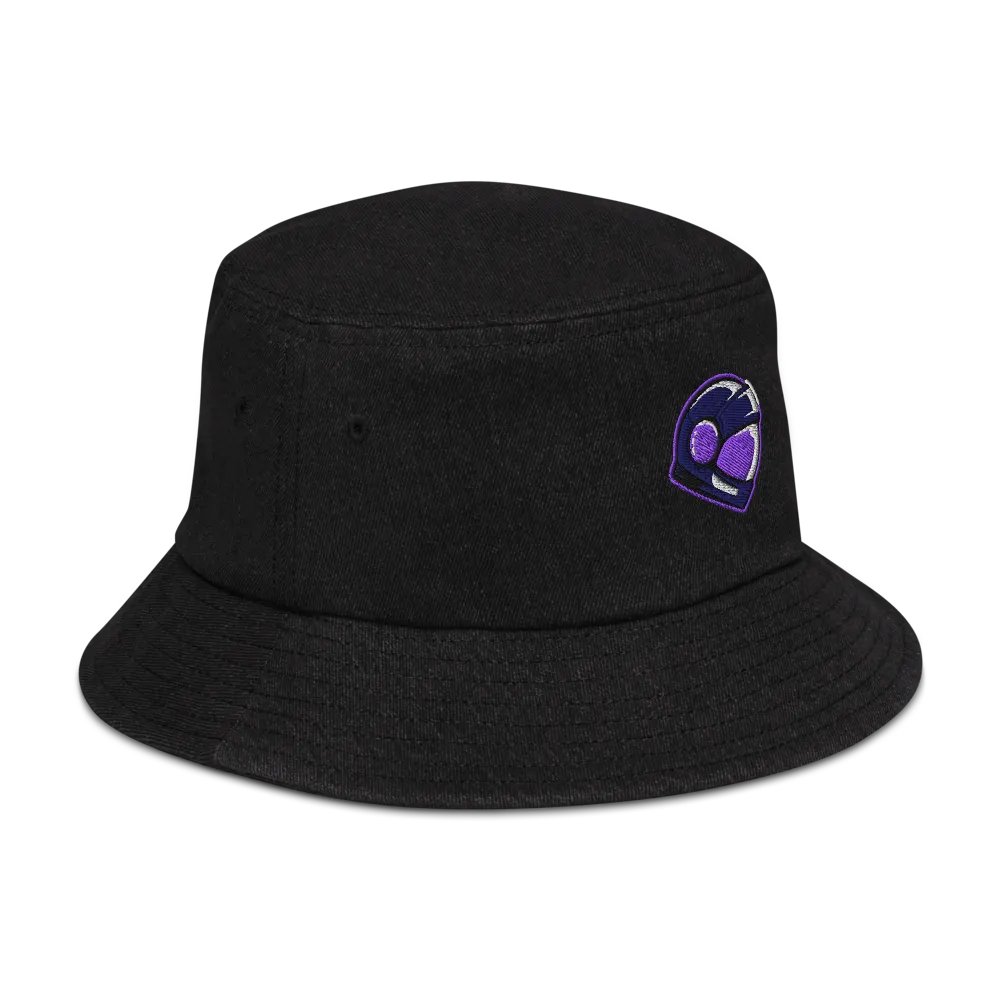 Galactic Emboridered Denim Bucket Hat product image (3)