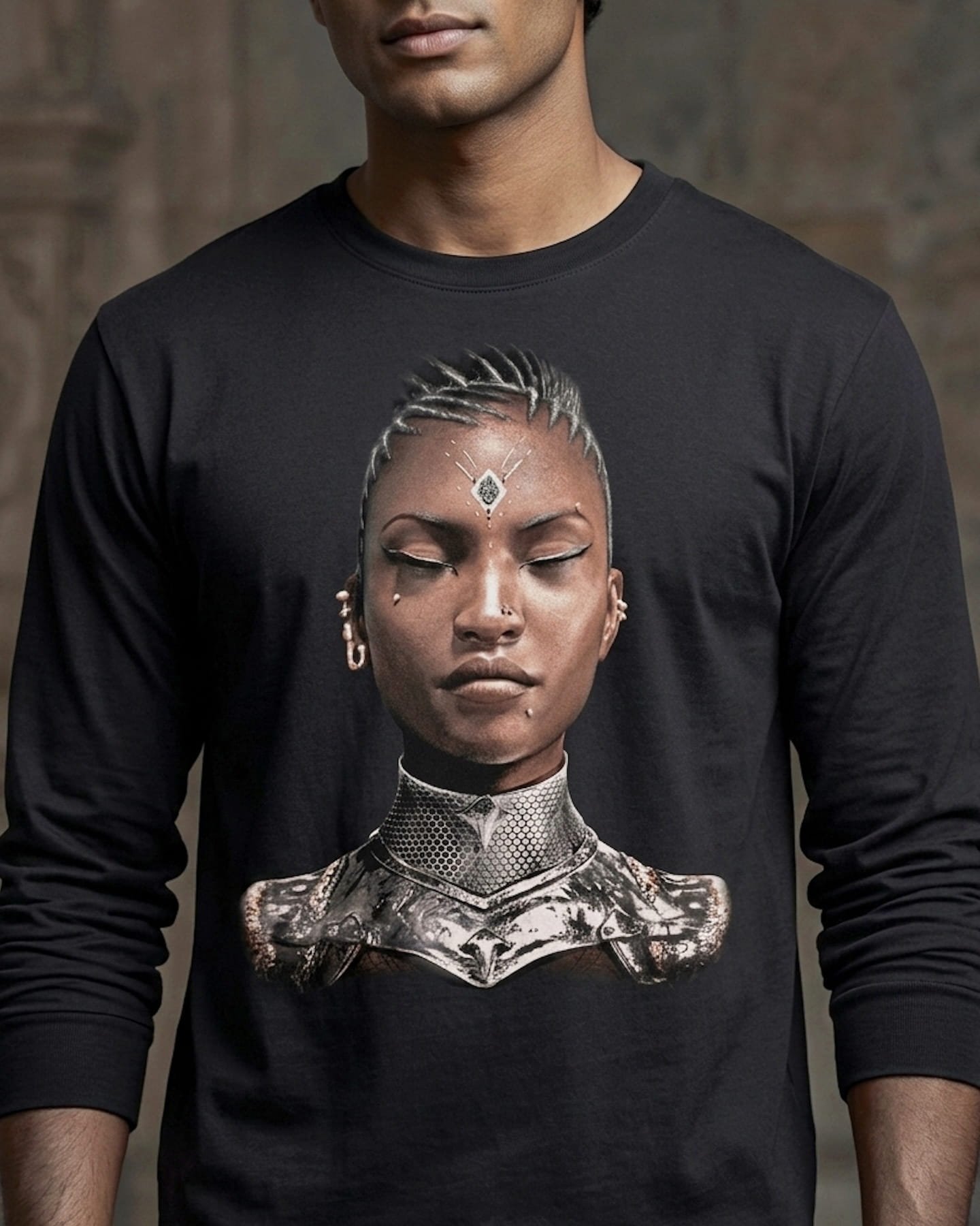 Queen Amanikhatashan · Bella+Canvas Supersoft Long Sleeve T-Shirt product image (6)