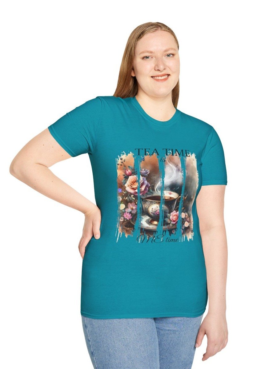 Me Time Tee – Tea Time Vintage T‑Shirt, Relaxation Gift product image (2)
