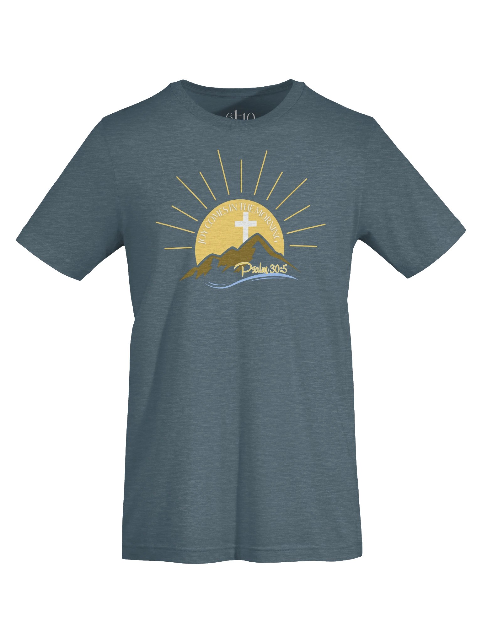 Joy Comes in the Morning Christian Tee product image (47)