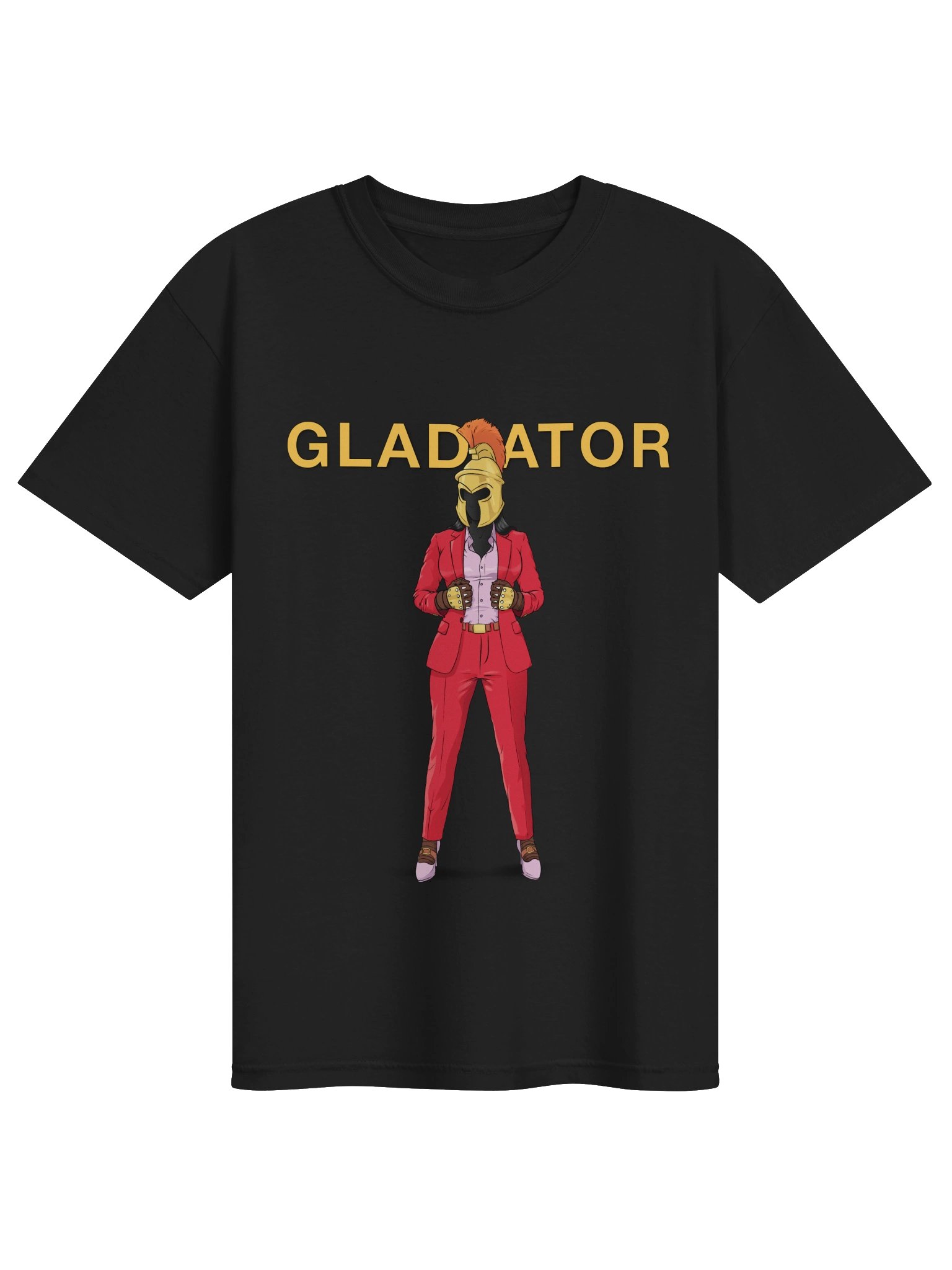 'Gladiator in Red Power Suit' - SCANDAL T-Shirt! product image (1)