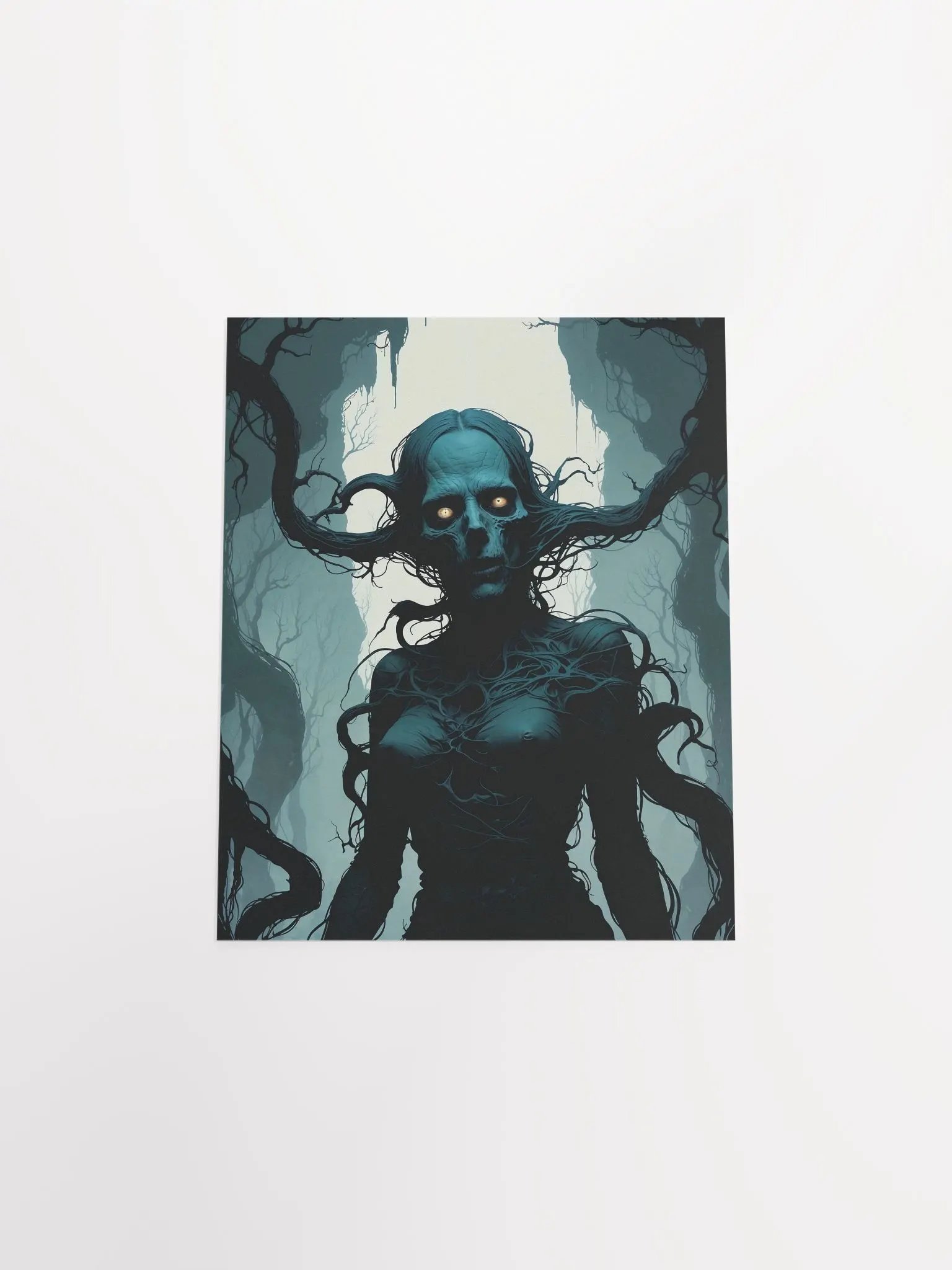 Glowing Eyes Matte Poster product image (43)