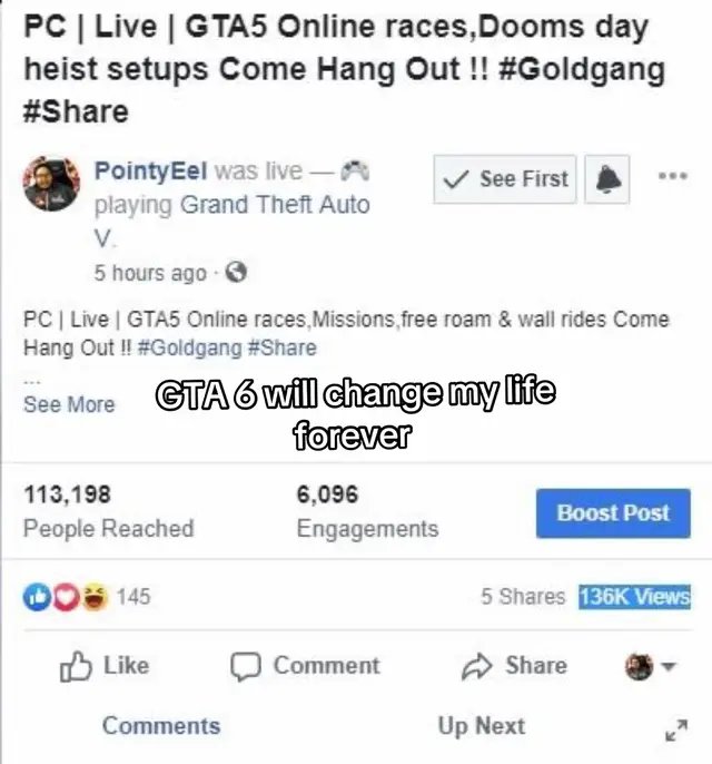 There was a time when I was blessed to be one of the biggest creators on Facebook Gaming, averaging thousands of live viewers while doing what I loved. Before that, I spent countless 10-hour days grinding GTA, chasing a dream that most people couldn’t see. Along the way, I made mistakes. I faced setbacks, lost opportunities, and went through seasons that tested my faith. But every lesson had a purpose. Today, I’m walking in faith with a different mindset. I’m trusting God’s timing, using the gifts He’s given me, and believing that He is restoring everything I lost—one step at a time. “No weapon formed against you shall prosper.” — Isaiah 54:17 If you’re in a season where it feels like you’ve lost everything, don’t give up. Keep showing up. Keep praying. Keep working. God can restore what you thought was gone. Walk boldly. Chase your dreams. Use your God-given talents to make an impact. The comeback is always greater when God is writing the story. #StayGolden ✨🙏 #GoldGang #Faith #streamer #ChristianCreator       