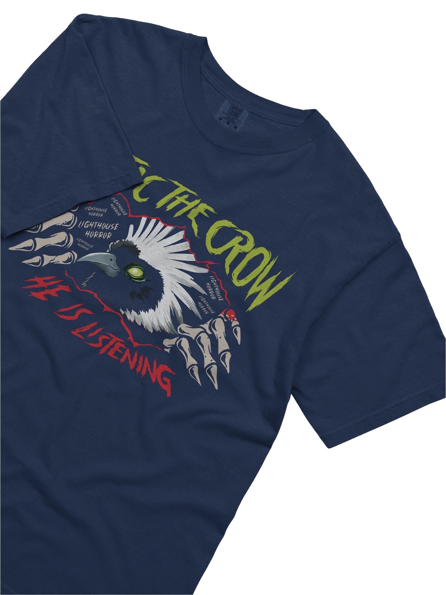 Listening Crow T-Shirt product image (3)