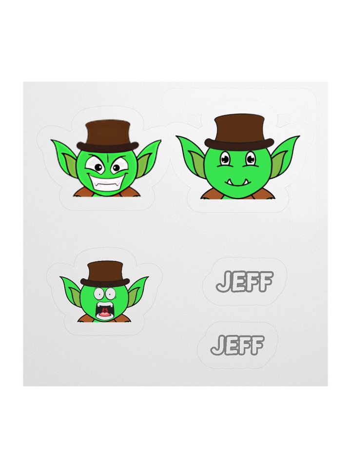 Jeff the GPS – Kiss Cut Stickers product image (2)