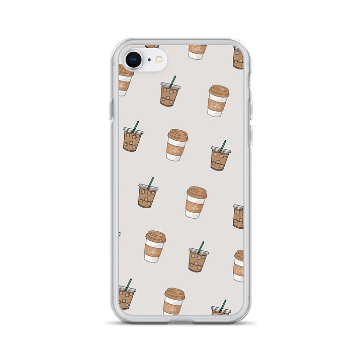 Morning Brew Coffee Clear iPhone Case product image (28)