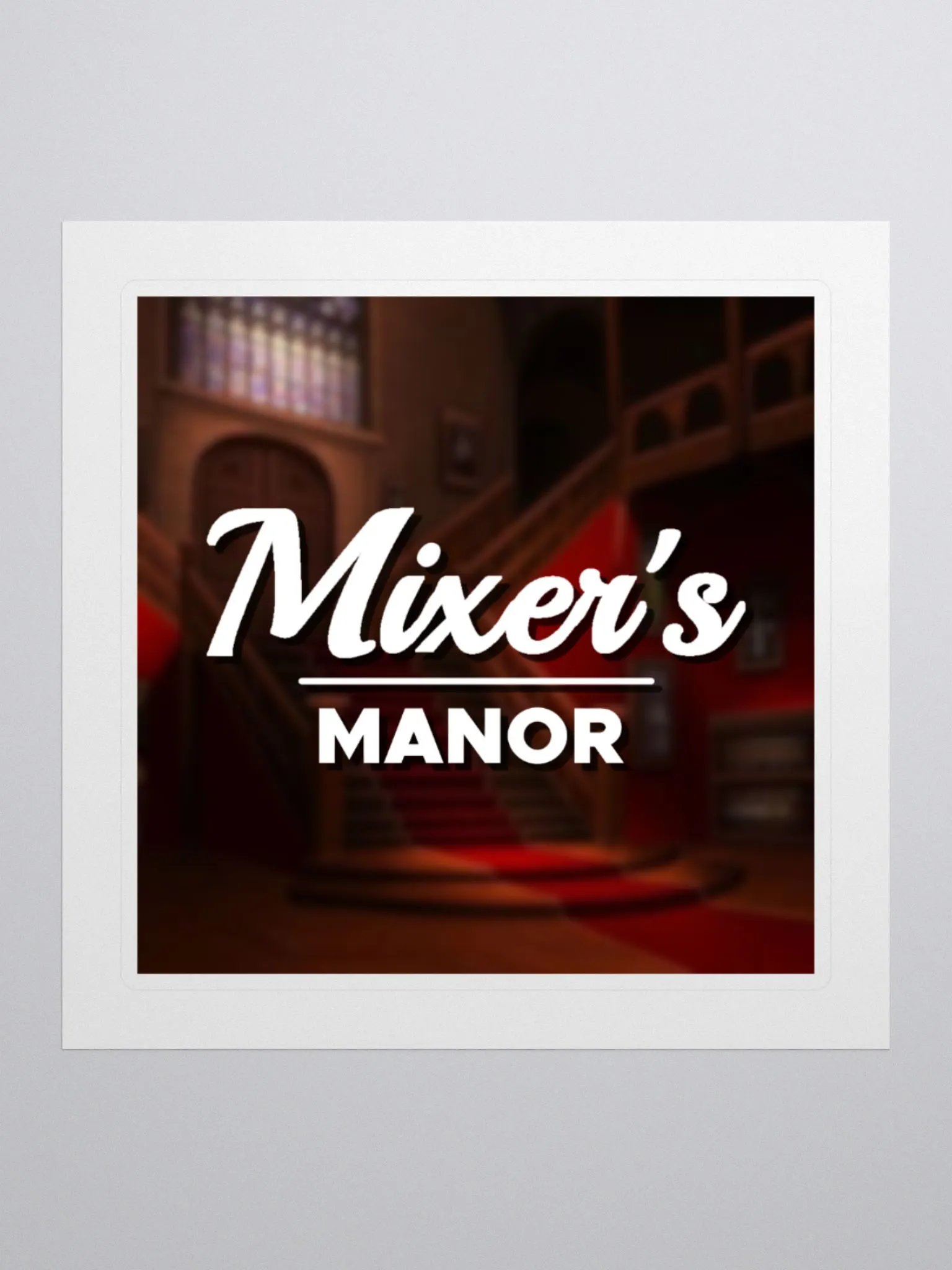 Mixer's Manor Logo Sticker product image (1)