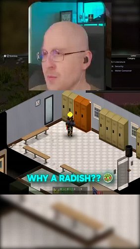 who puts a radish in their locker?