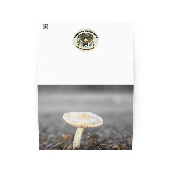 Lone Mushroom Greeting Card product image (2)