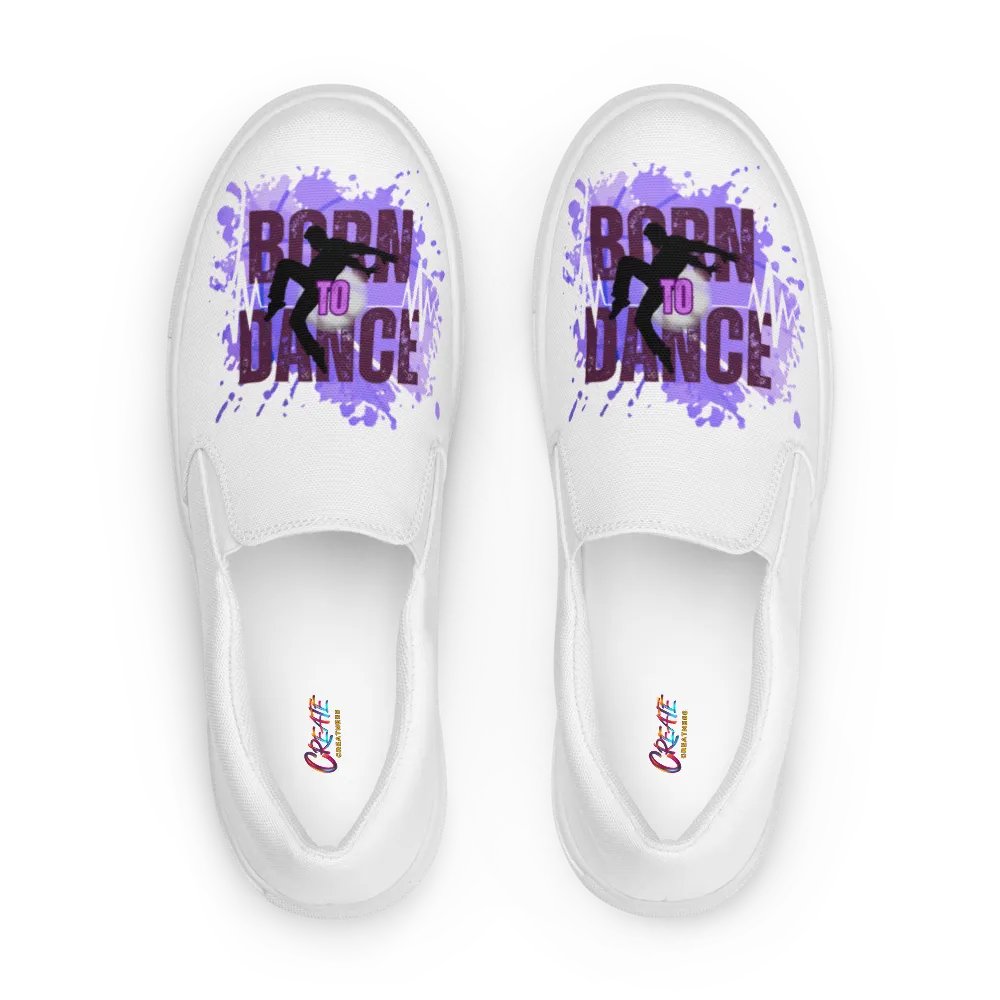 Born to Dance His Silhouette Women's Slip-Ons product image (1)