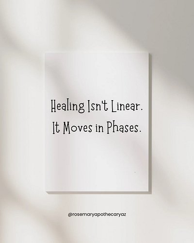 Healing isn’t something you rush through — and it’s not something you stay stuck in forever either.

There are seasons to the...