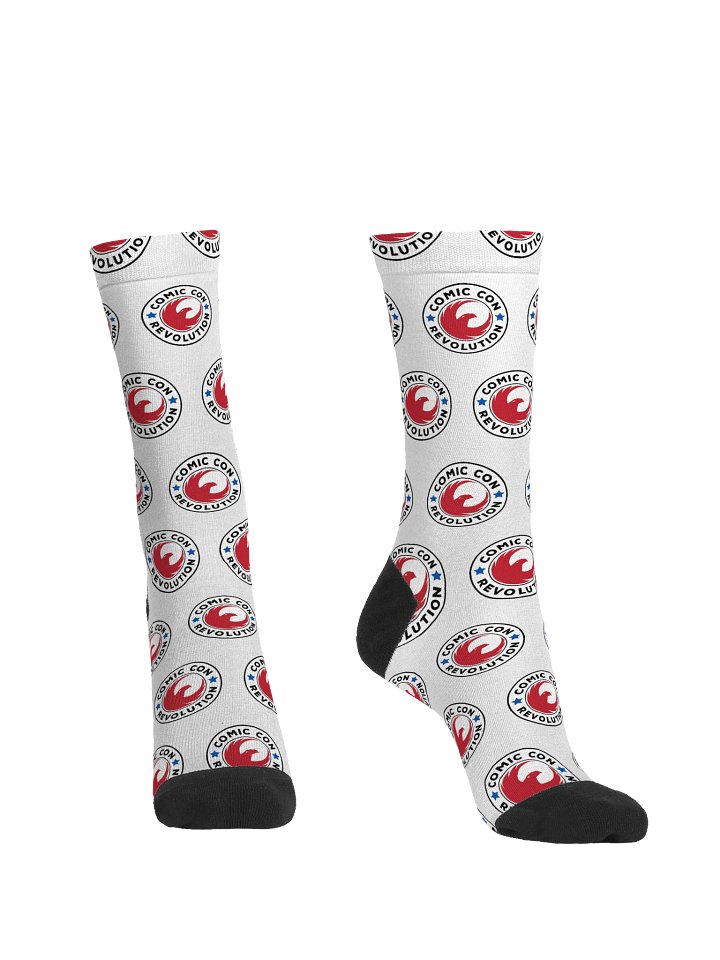 Comic Con Revolution Bullet Logo Socks product image (2)