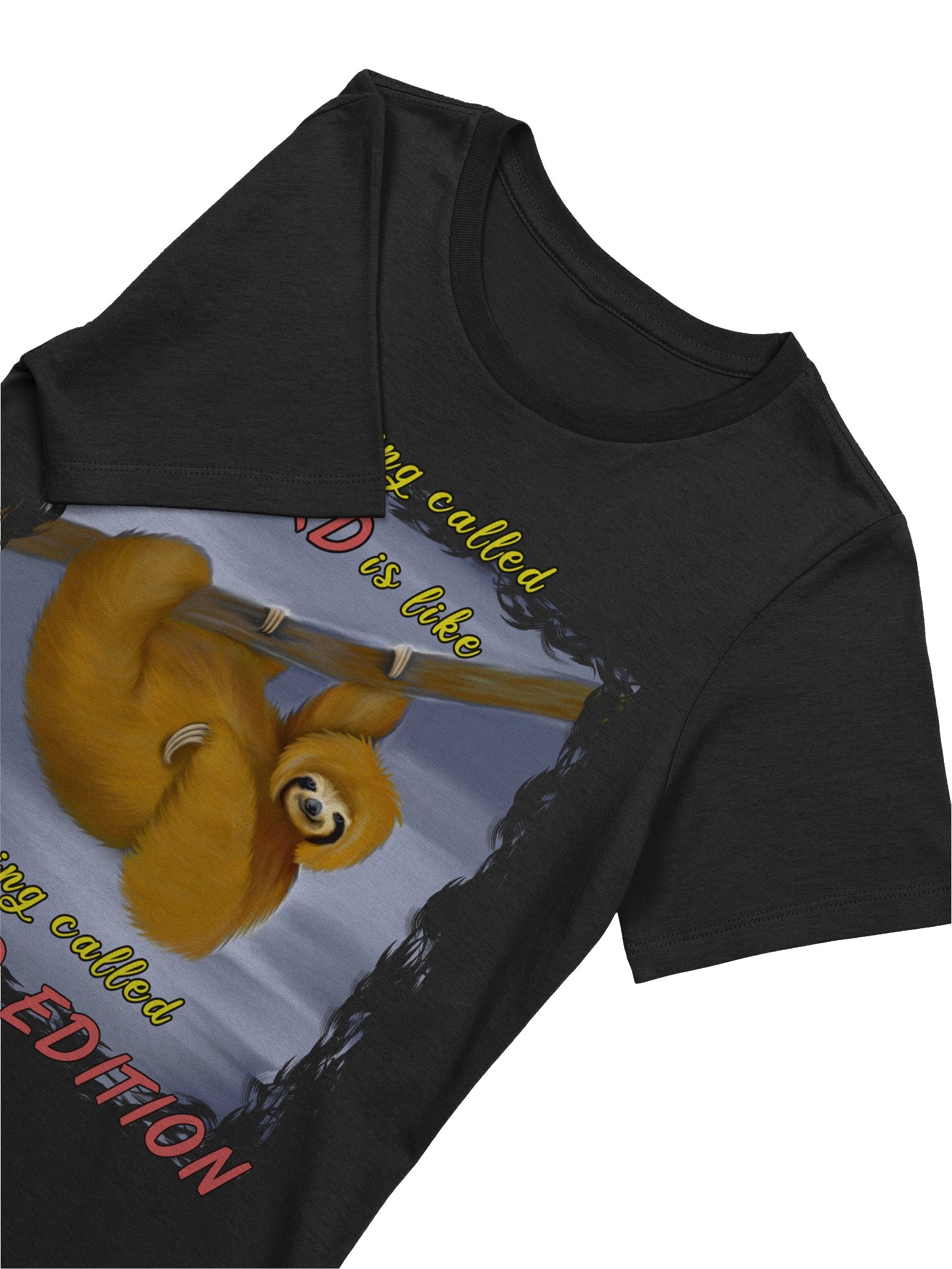 Sloth "LIMITED EDITION" T-Shirt. Women's Bella+Canvas Supersoft Relaxed-fit T-Shirt product image (3)