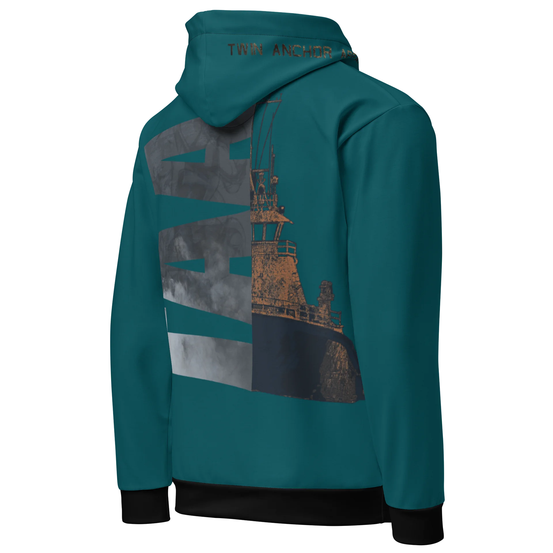(Teal) Performance Marine Wear | Twin Anchor Apparel North Current Line product image (3)