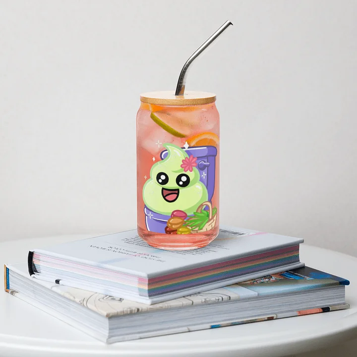 I'm Poopin. Glass Can product image (2)