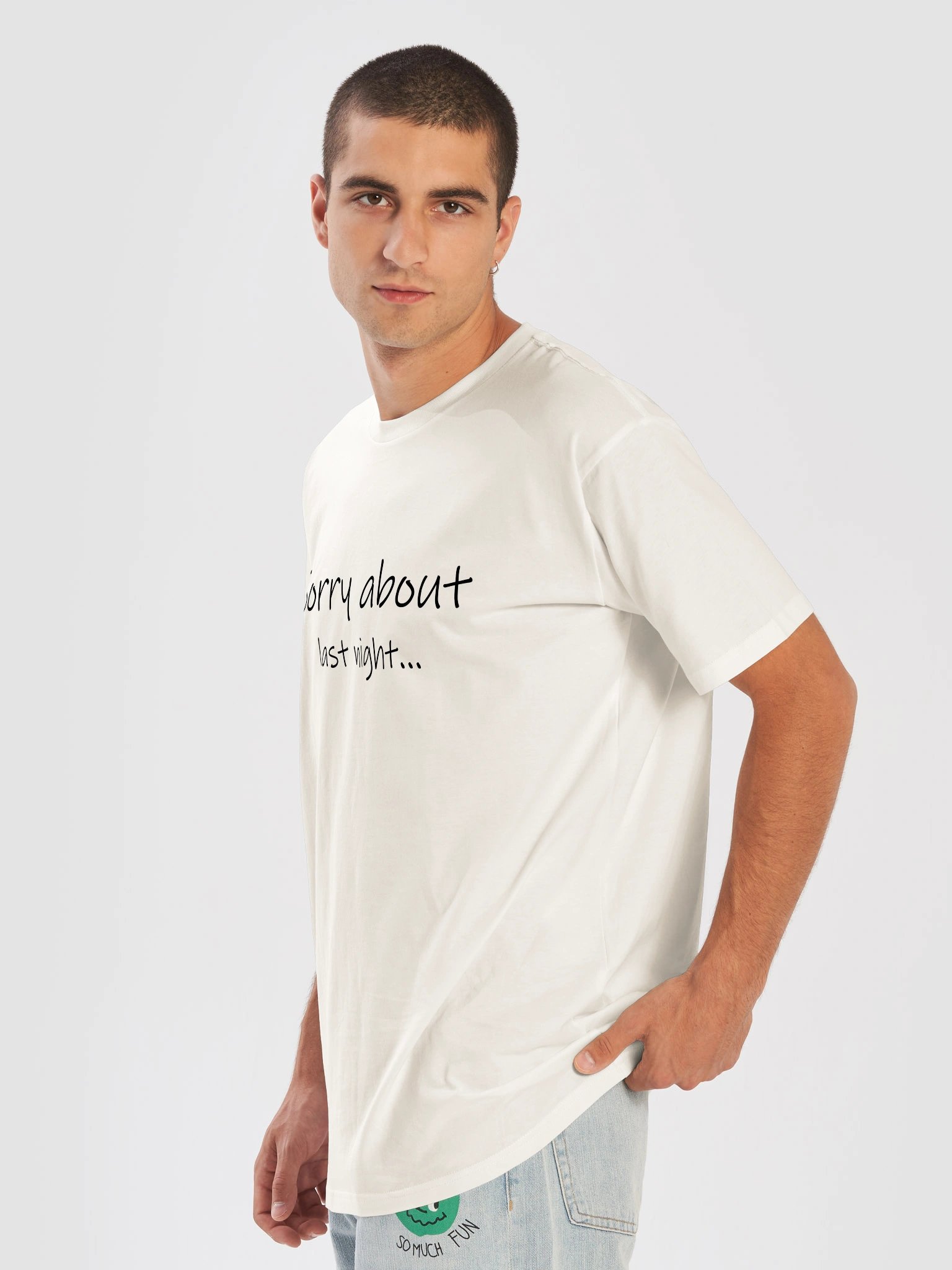 Sorry About Last Night Premium Tee Lt. product image (26)
