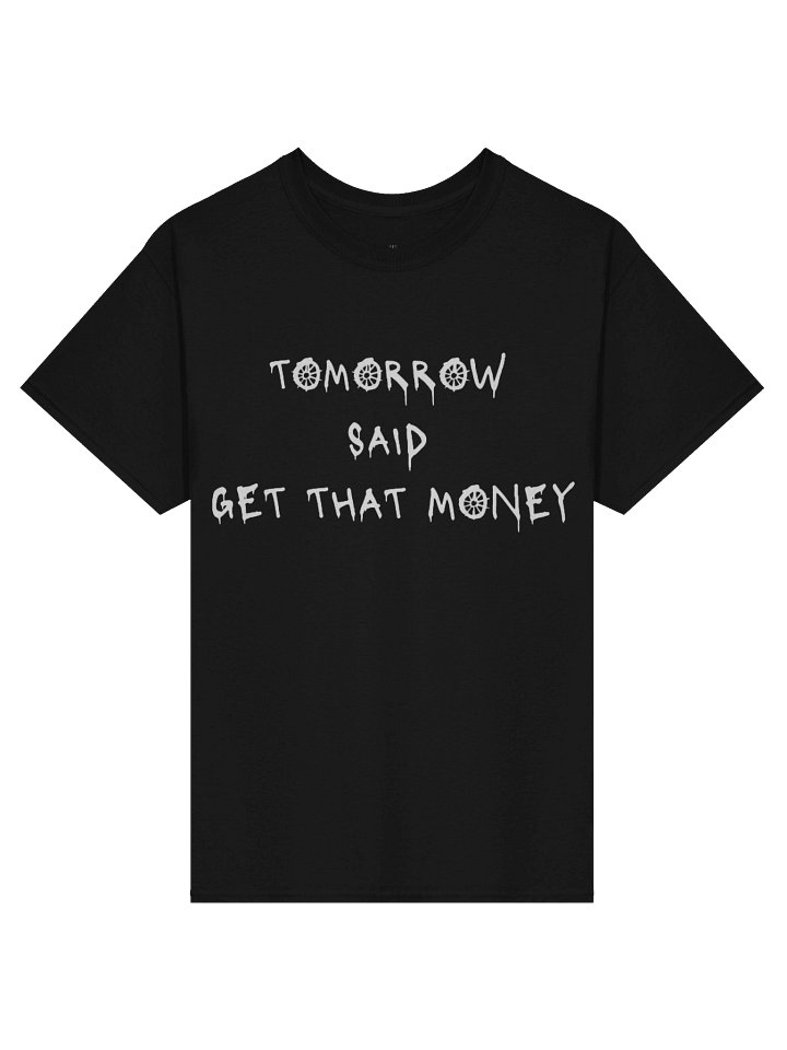 Tomorrow Said T-Shirt- Black product image (1)