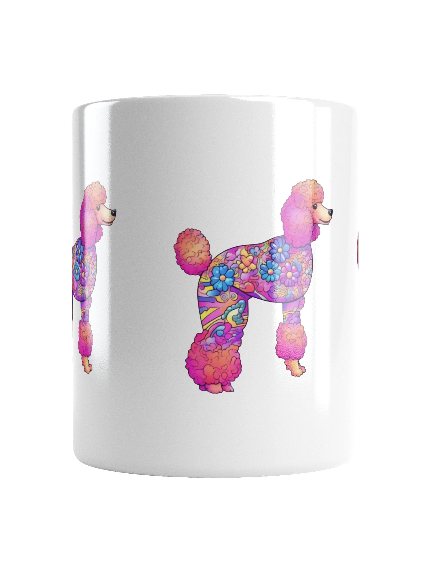 Flower Power Poodle #1 - Mug product image (7)