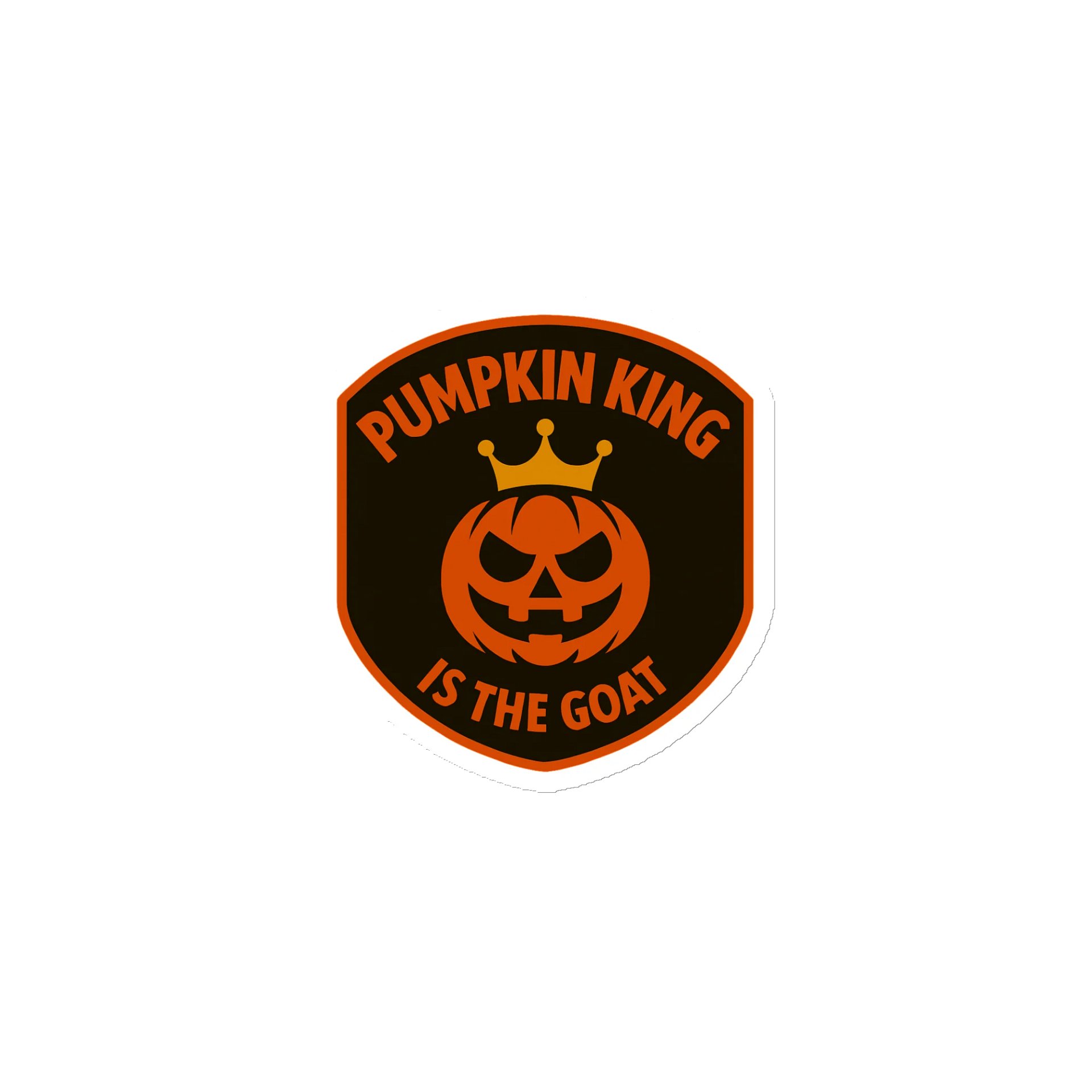 Pumpkin King Black Magnet product image (1)