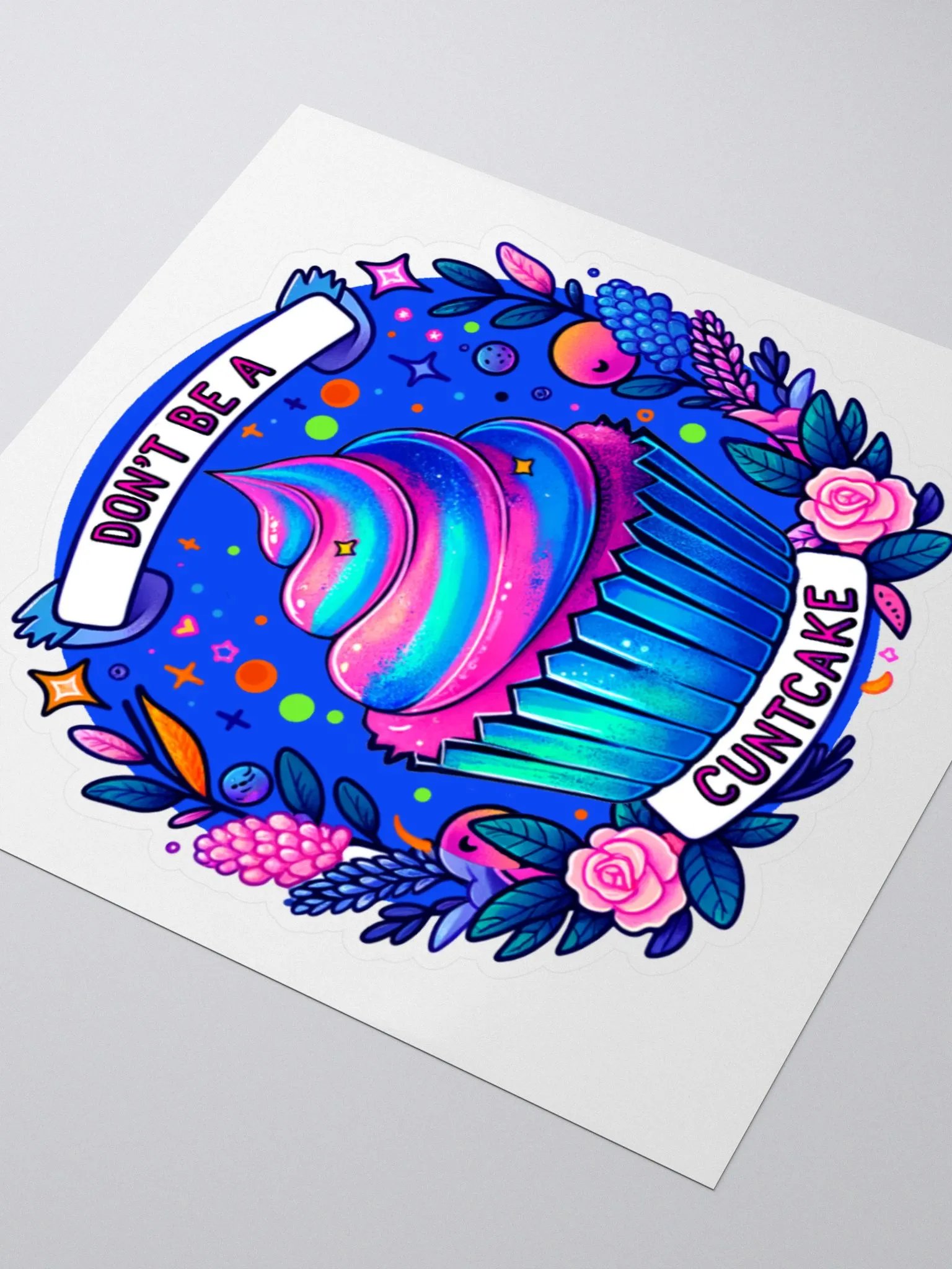 Cuntcake Kiss Cut Stickers product image (3)
