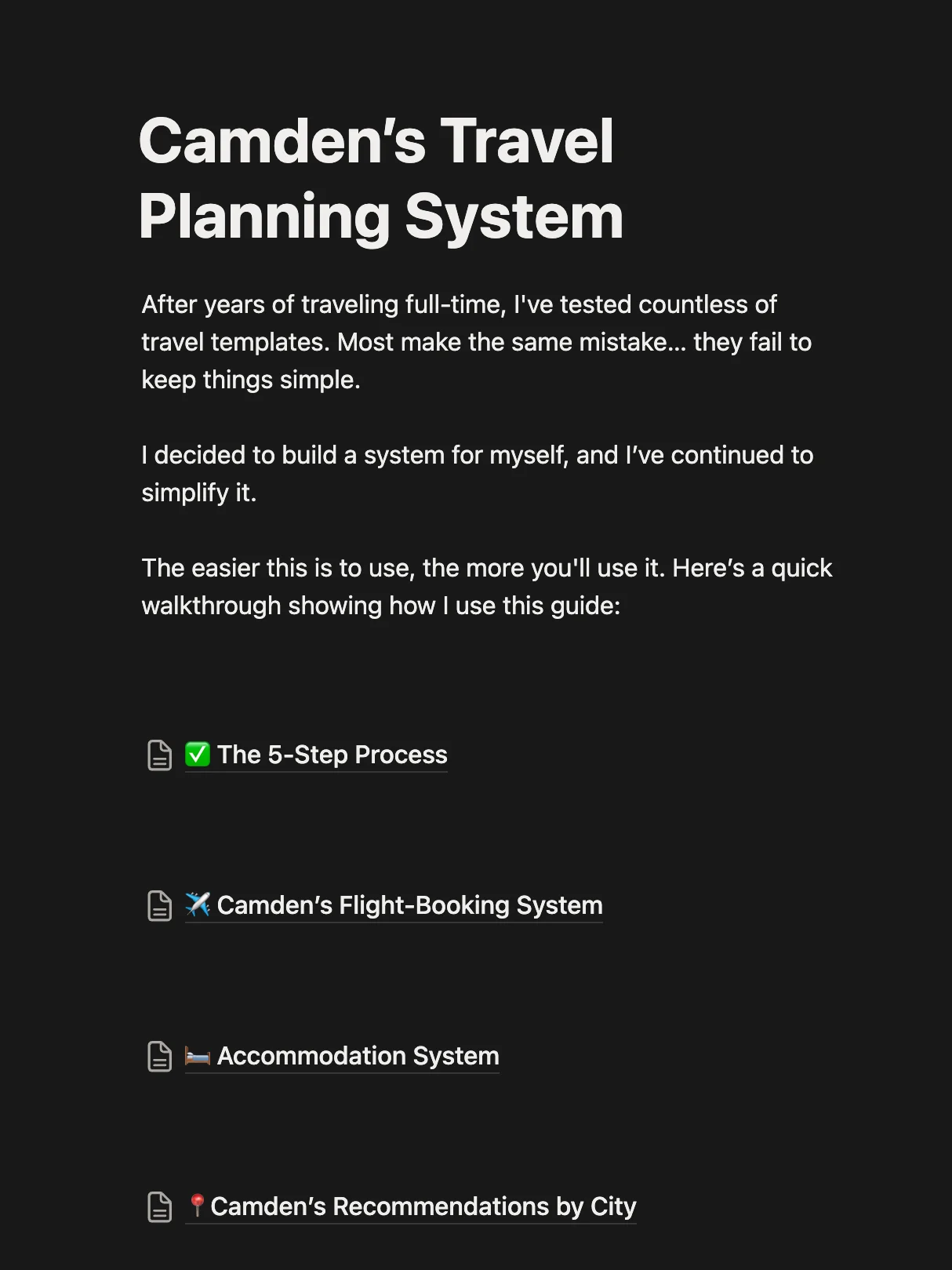 Camden’s Travel Planning System product image (1)