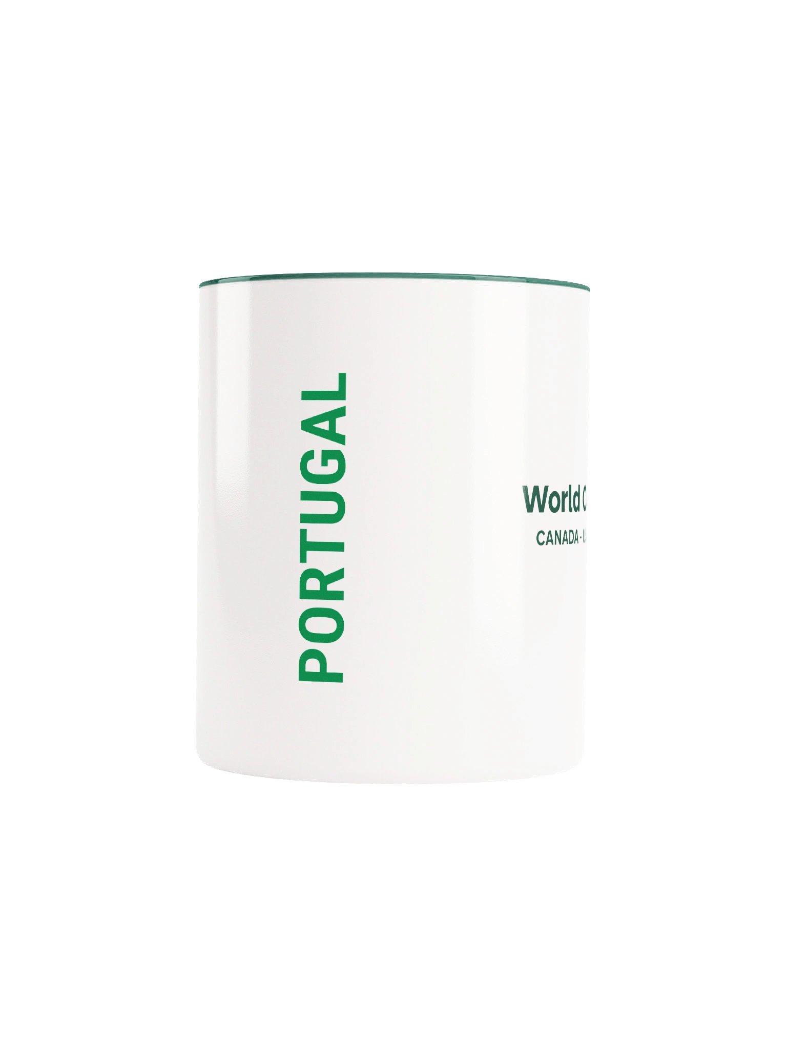 Portugal 2026 World Cup Flag Mug - Portugal Soccer Fan Coffee Cup - Premium Two-Tone Ceramic Mug product image (5)