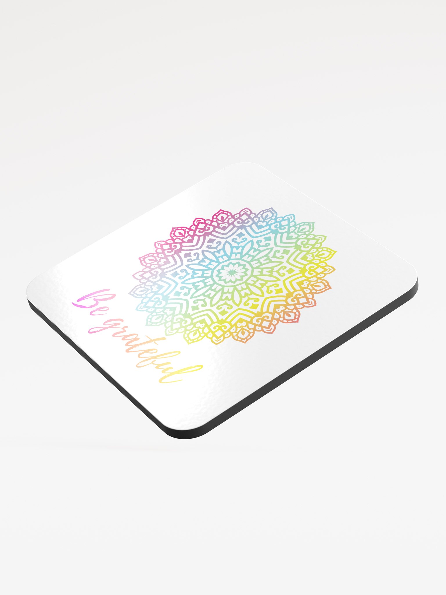 ''Be grateful'' mandala coaster product image (3)