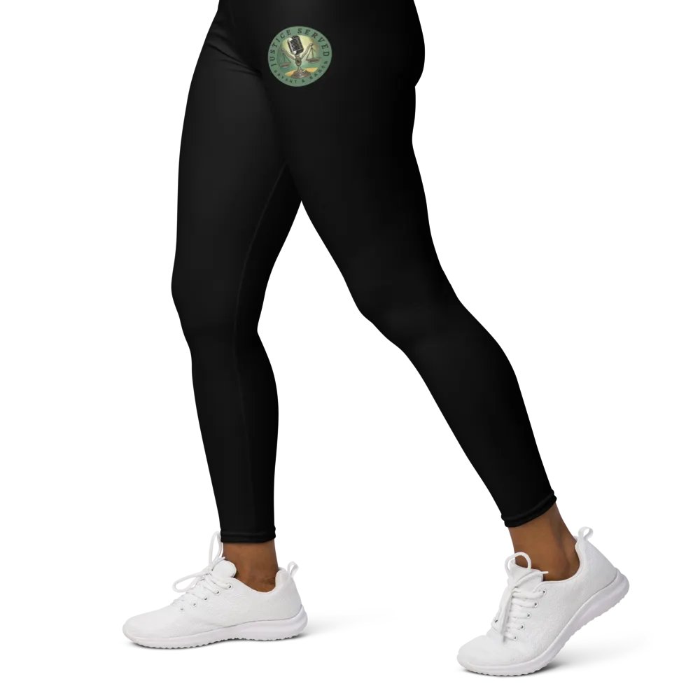 JSTV Black Yoga Pants product image (4)