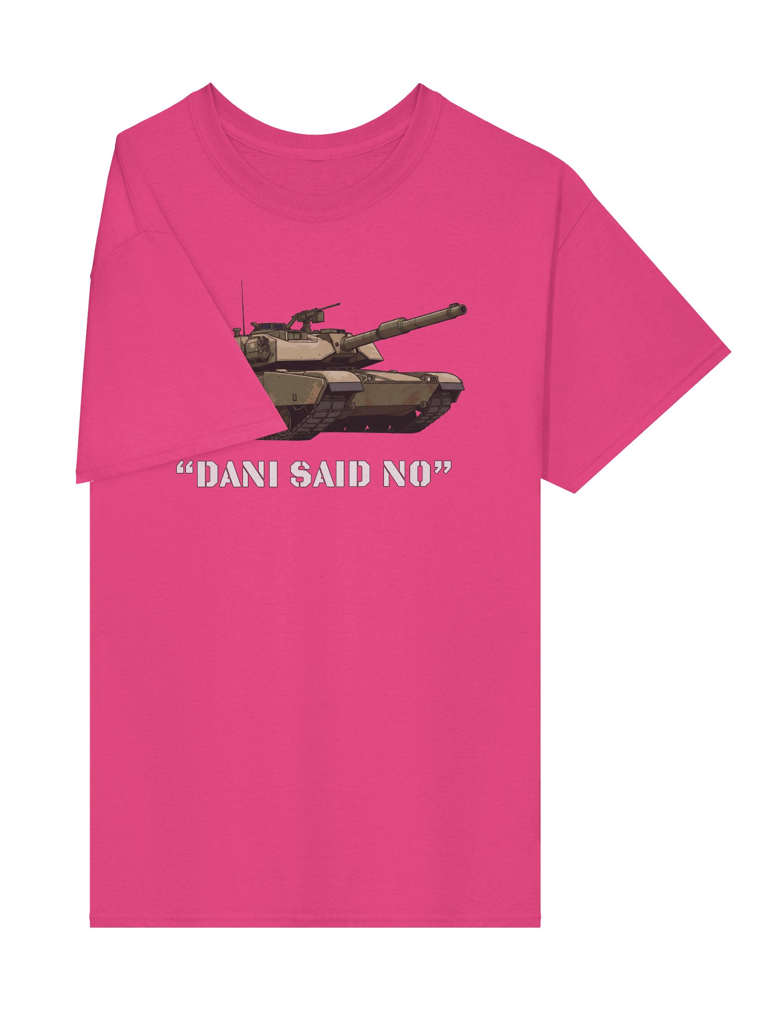 DANI SAID NO Camo Tank Make a bold statement with our Gildan heavyweight Tee product image (3)