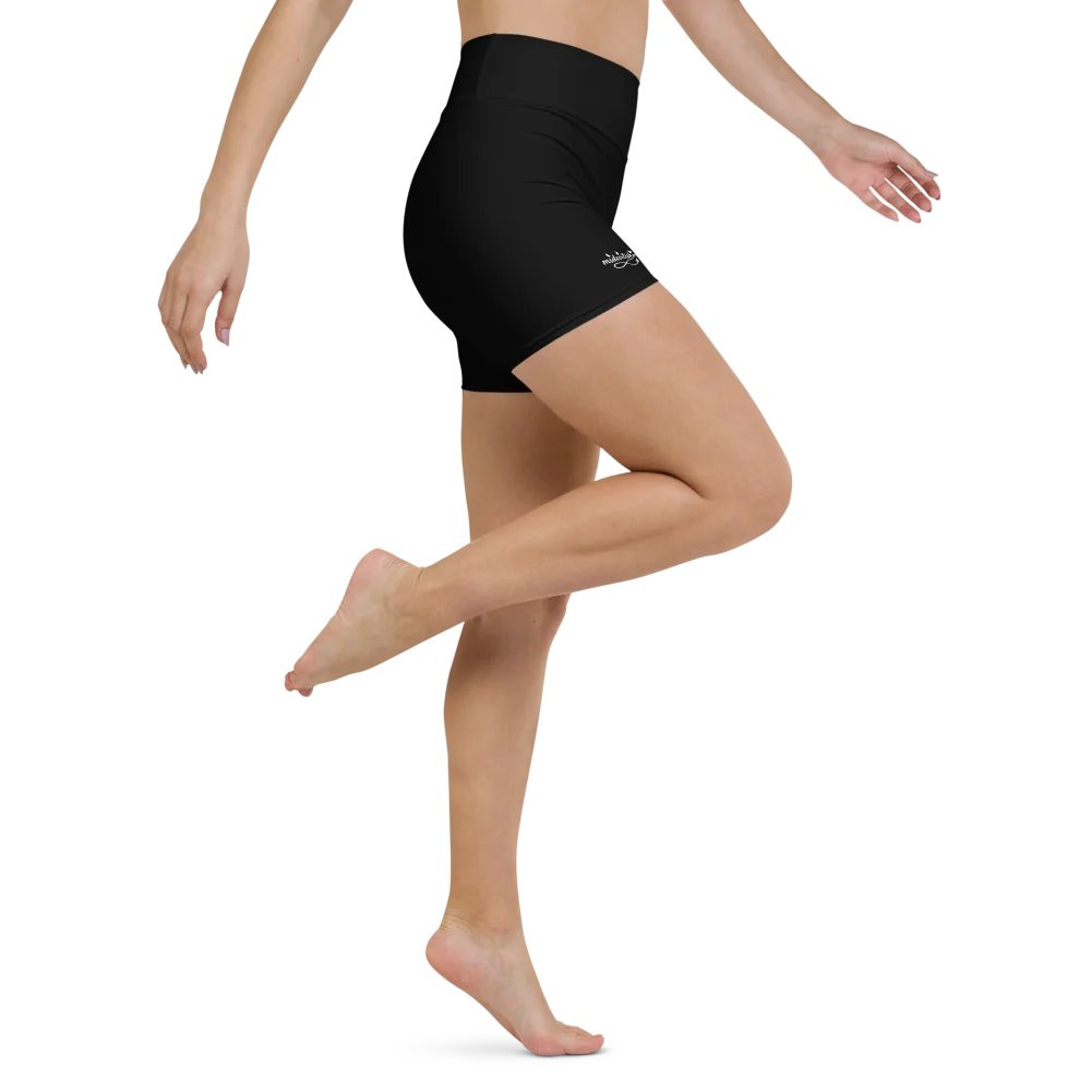 Black Yoga Shorts "MsDevilishxo" product image (6)