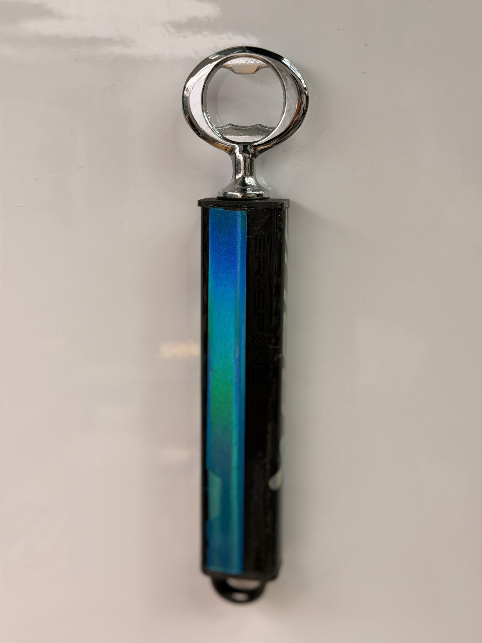 Enforcer Hockey Stick Bottle Opener - The Blue Frickin' Lazer (Broken-In) product image (5)
