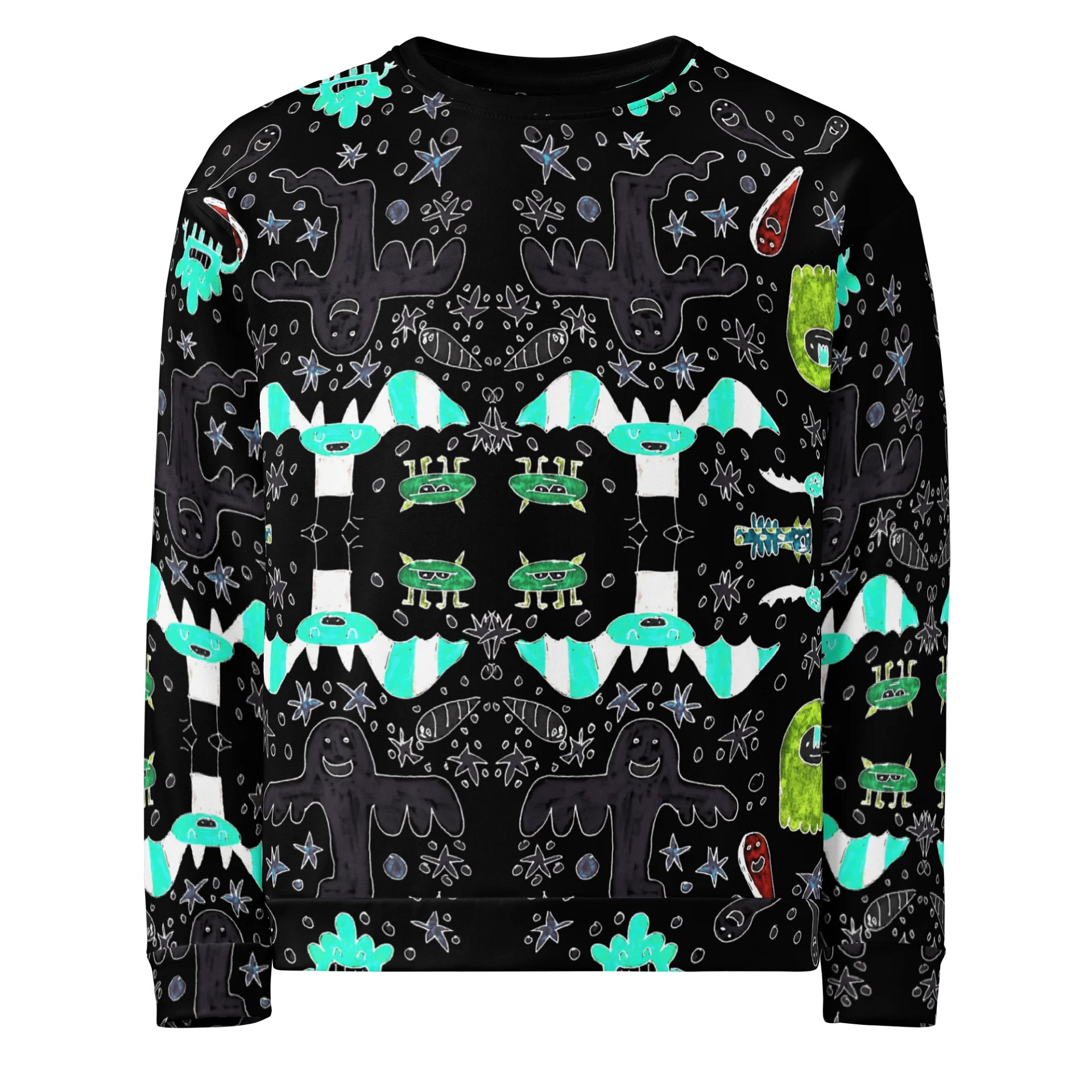 Spooky All-Over Print Sweatshirt product image (1)