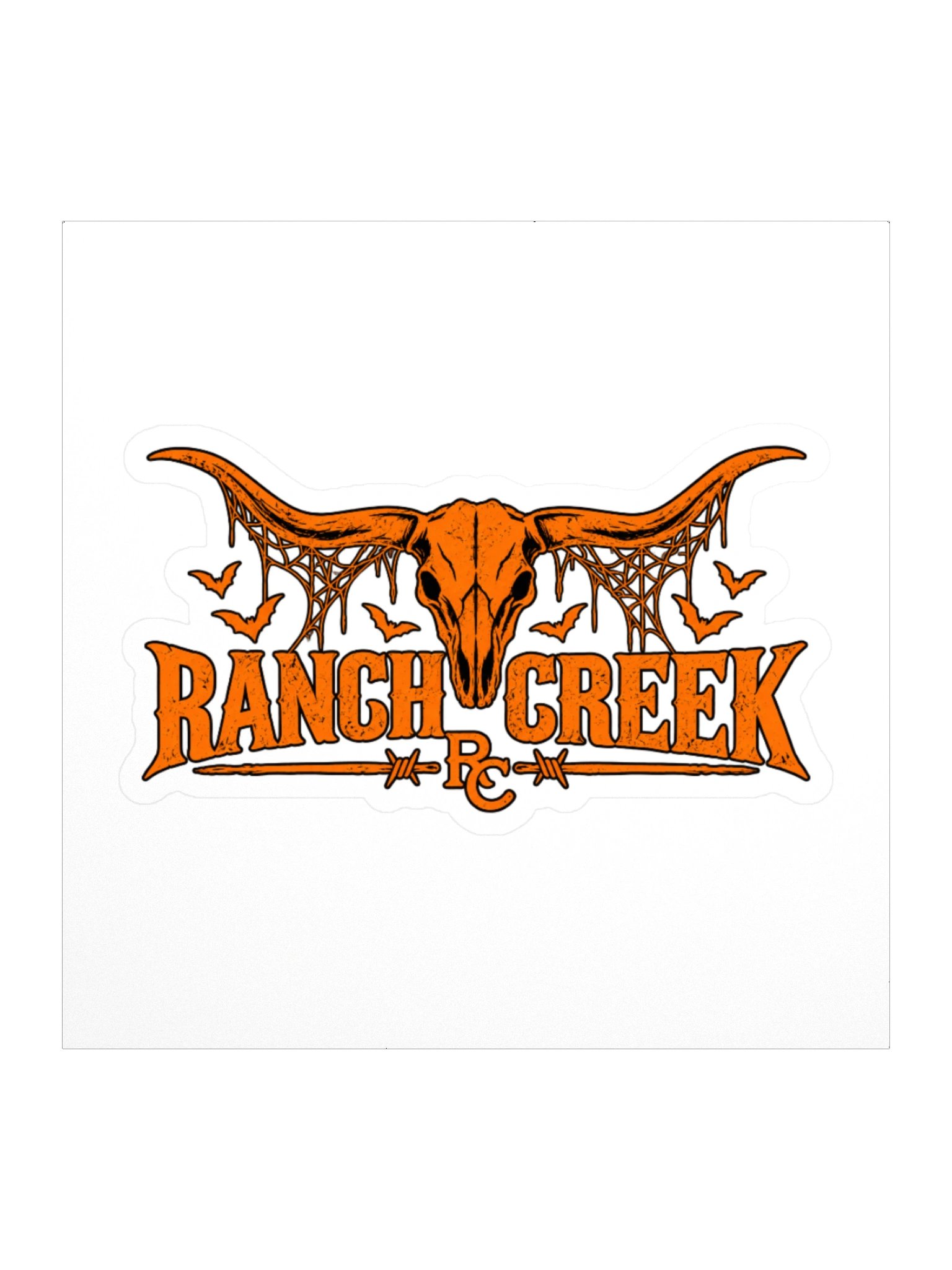 Ranch Creek Halloween Skull Sticker product image (1)