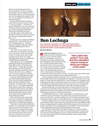Throwback to this feature in @guitarworldmagazine 🤘

Looking back at this interview reminds me of how much that decision chan...