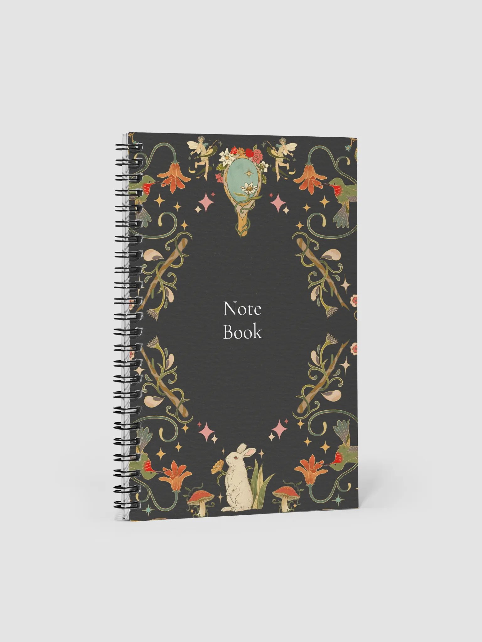 Whimsical Wonderland Spiral Notebook product image (1)