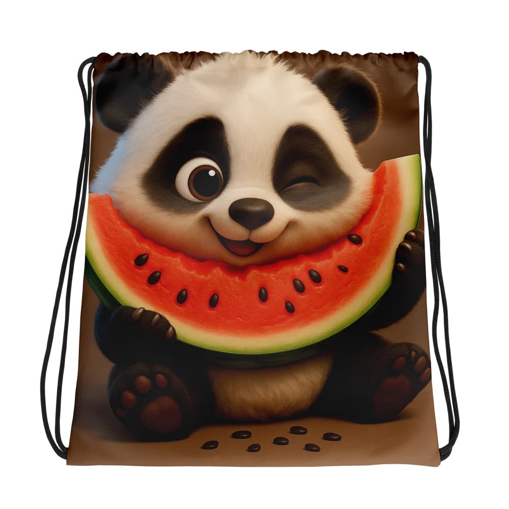 Panda - Drawstring Bag product image (1)