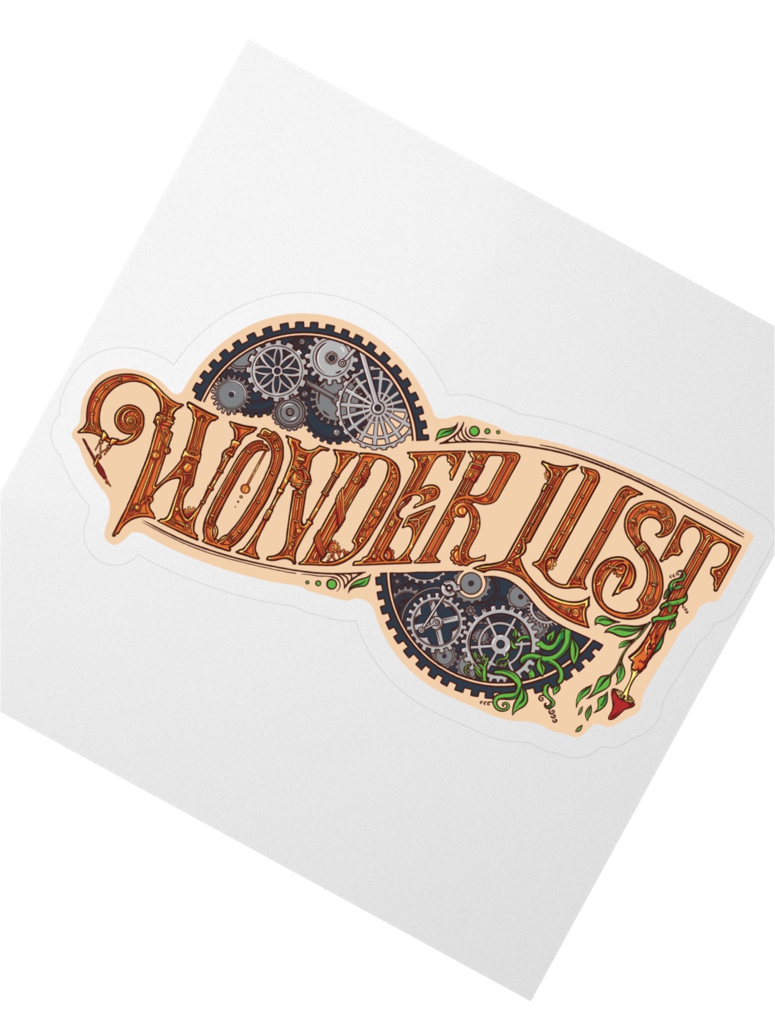 Wonderlust Sticker Logo product image (2)