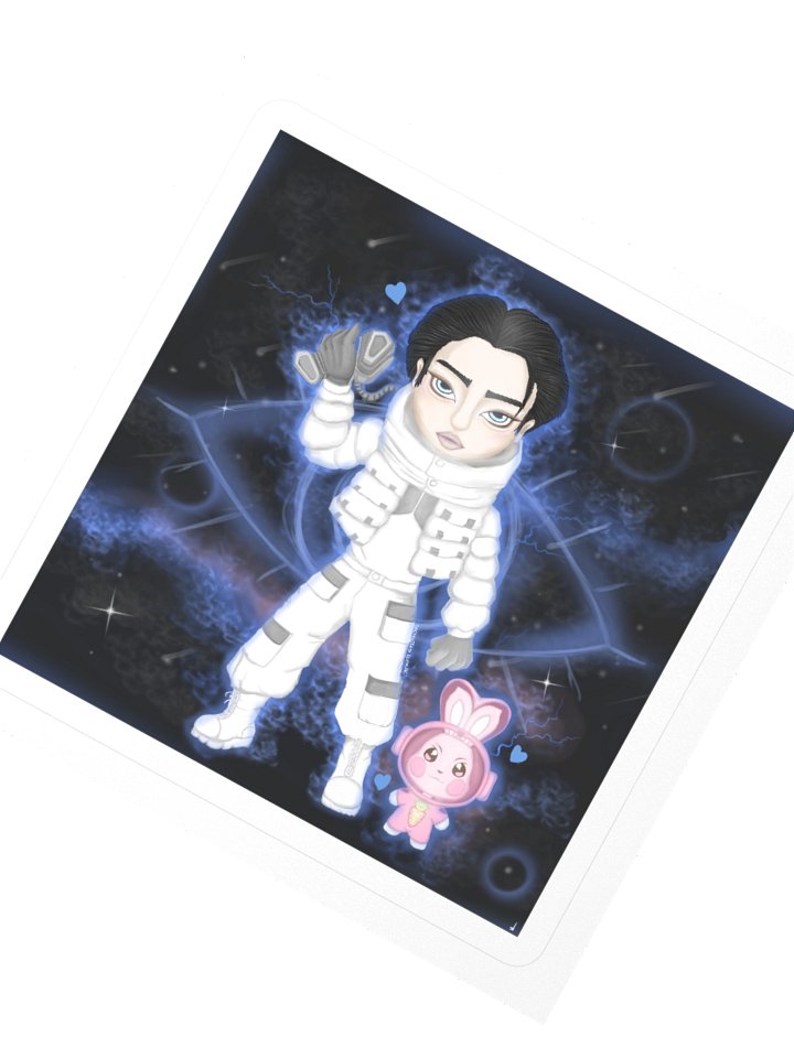 Seonghwa - Fanart - ATEEZ - Sticker product image (6)
