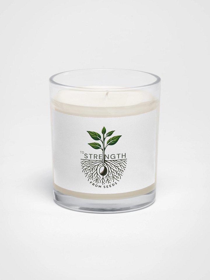 From Seeds To Strength Motivational Candle #2 product image (2)