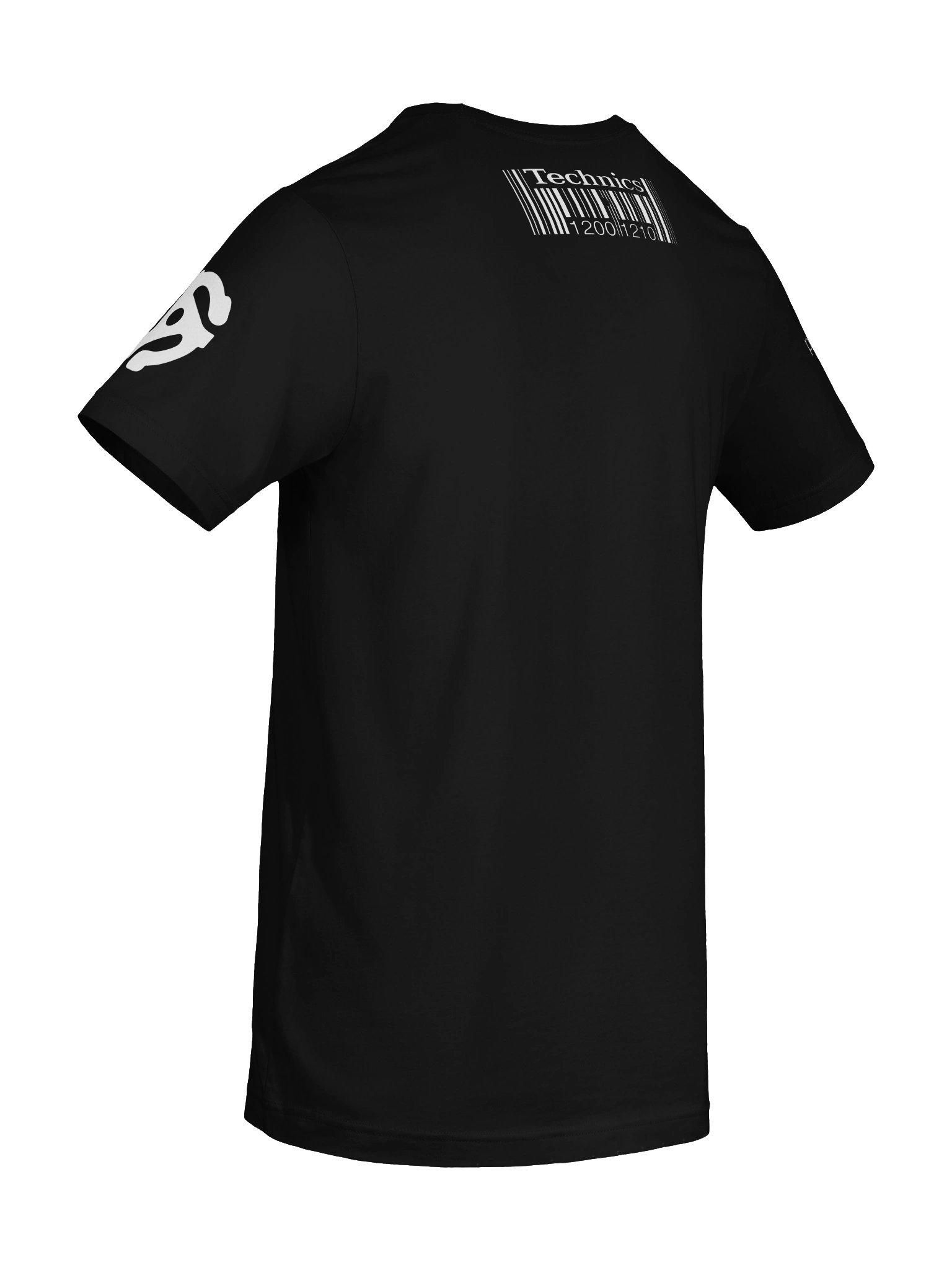 DJ Turntable T-Shirt – Technics SL-1200 Inspired DJ Apparel | White Logo DJ Shirt product image (8)